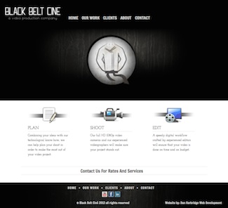 Black Belt Ciné Website